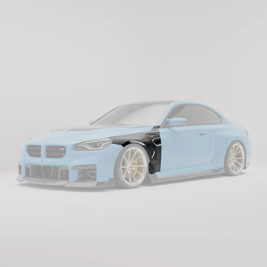 Kies-Motorsports Revozport Revozport  Carbon Fiber Side Fenders for BMW G87 M2