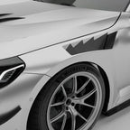 Kies-Motorsports Revozport Revozport  Carbon Fiber Side Fenders for BMW G87 M2-V2  RACE FENDER
