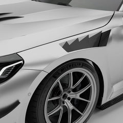 Kies-Motorsports Revozport Revozport  Carbon Fiber Side Fenders for BMW G87 M2-V2  RACE FENDER