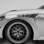 Kies-Motorsports Revozport Revozport  Carbon Fiber Side Fenders for BMW G87 M2-V2  RACE FENDER