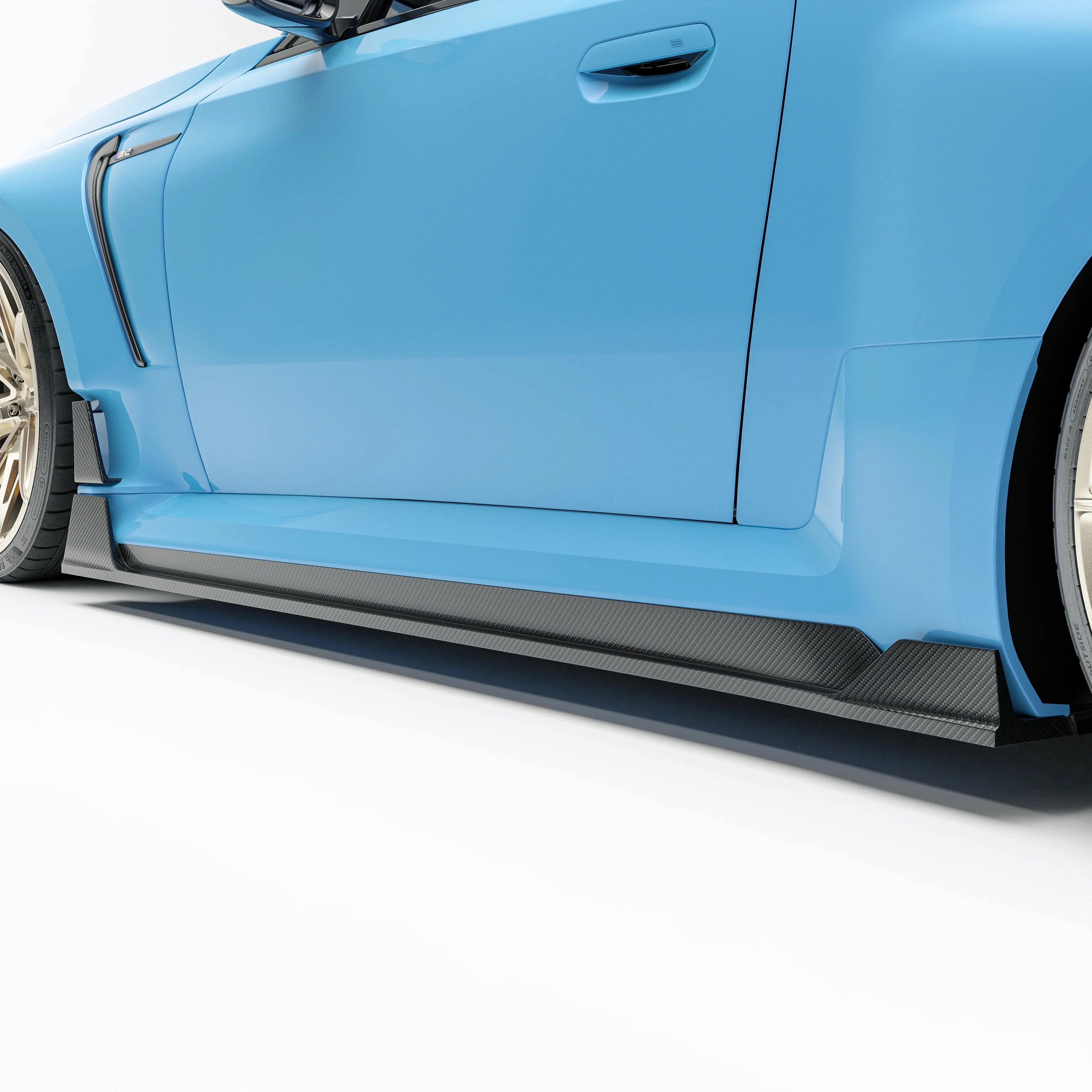 Kies-Motorsports Revozport Revozport  Carbon Fiber Side Skirts for BMW G80 G81 M3 2021-2024