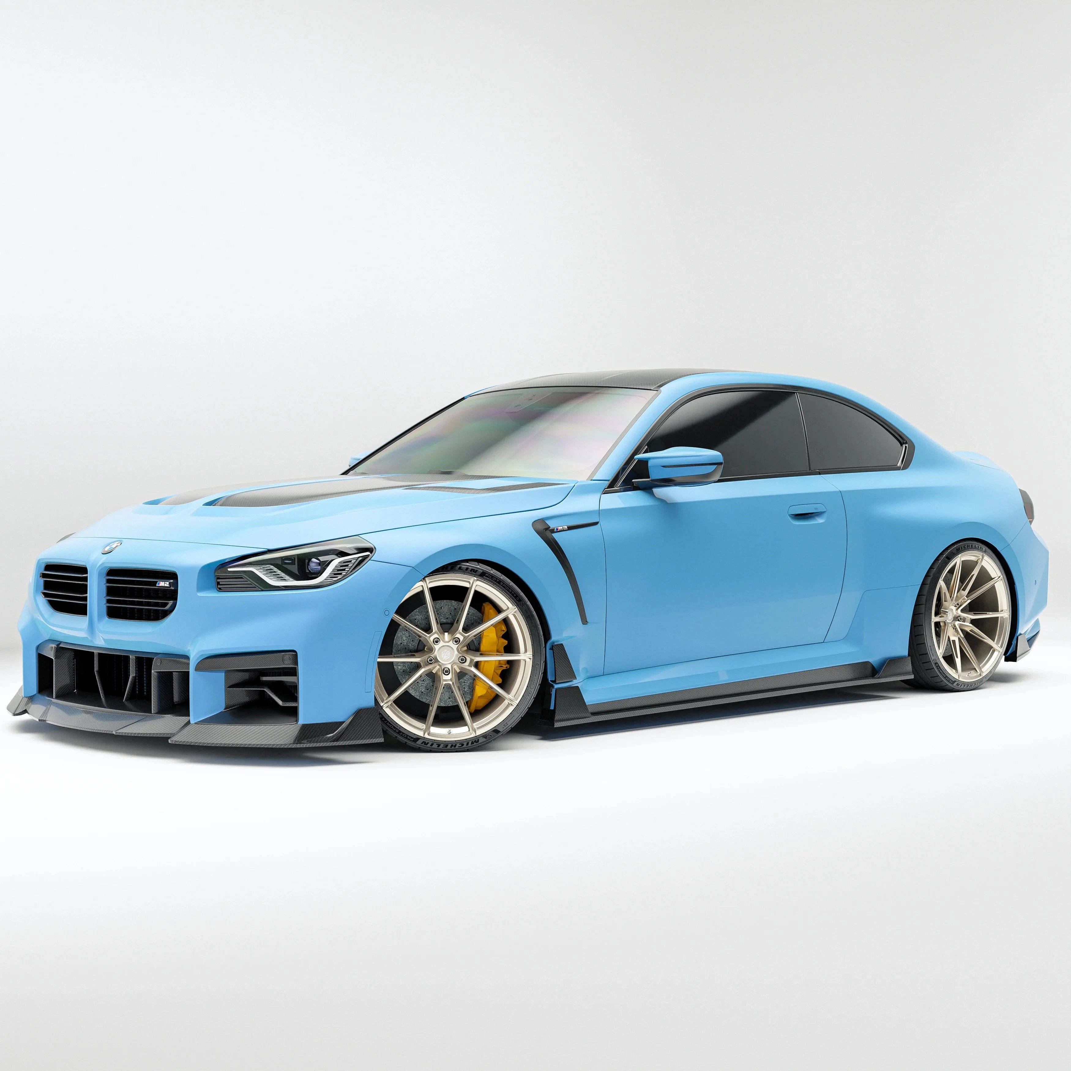 Kies-Motorsports Revozport Revozport  Carbon Fiber Side Skirts for BMW G80 G81 M3 2021-2024