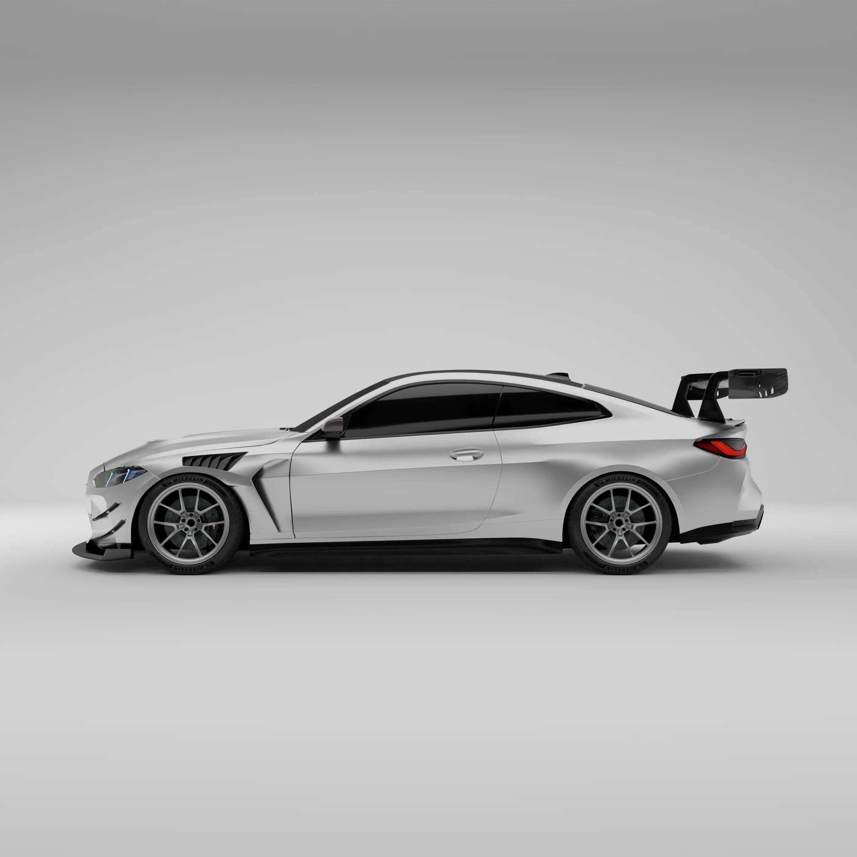 Kies-Motorsports Revozport Revozport Carbon Fiber Side Skirts for BMW G82 G83 M4 2021-2024