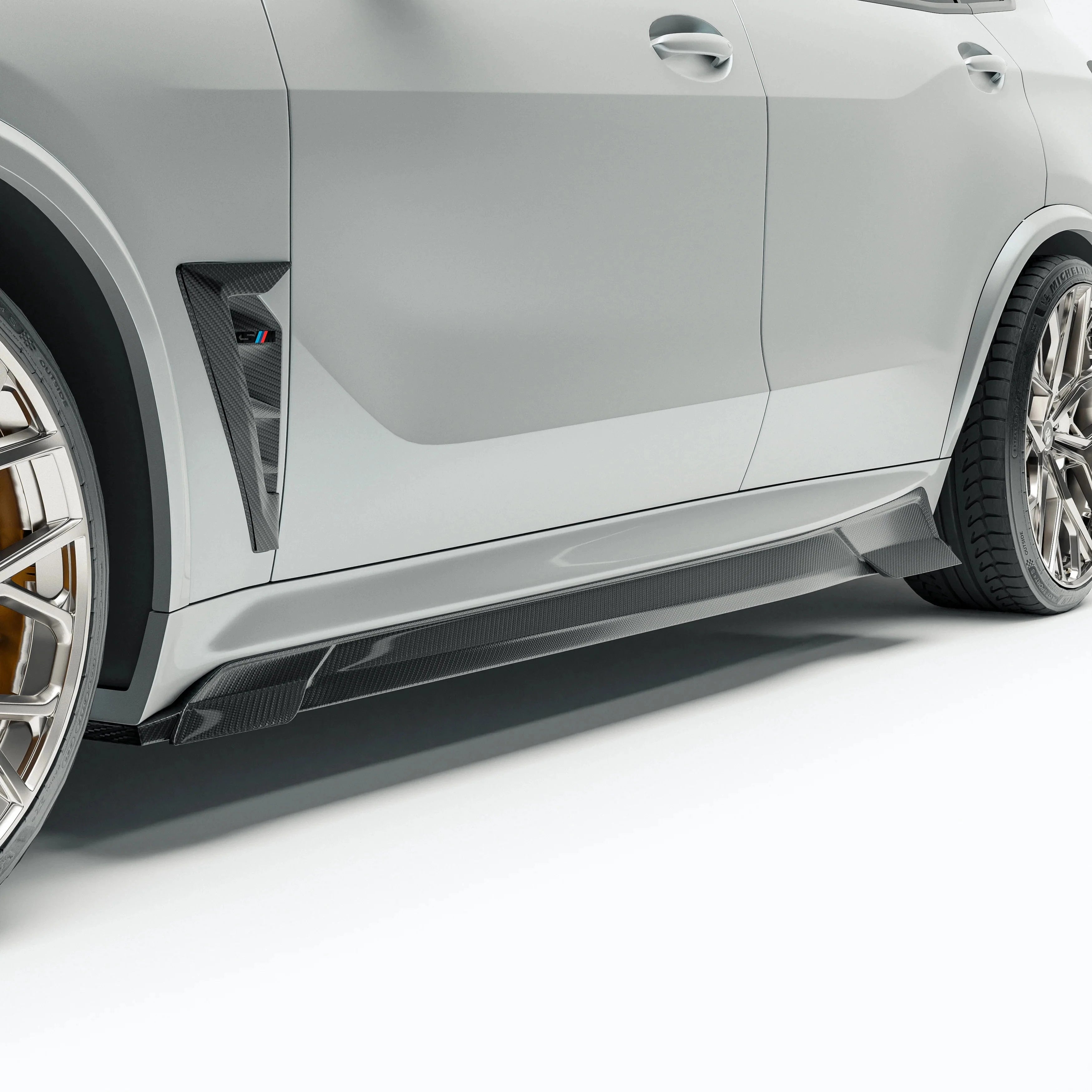 Kies-Motorsports Revozport Revozport   Carbon Fiber Side Skirts for BMW X5M F95 LCI (2023+)