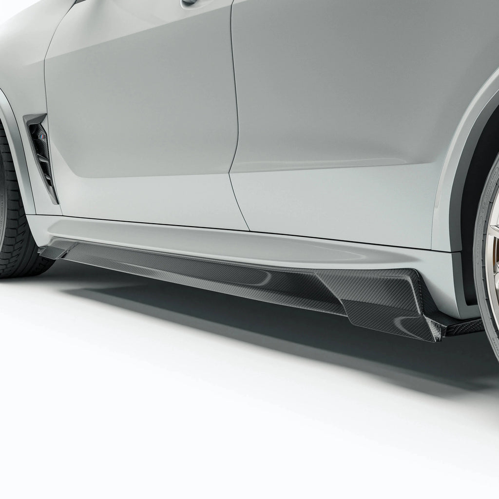 Kies-Motorsports Revozport Revozport   Carbon Fiber Side Skirts for BMW X5M F95 LCI (2023+)