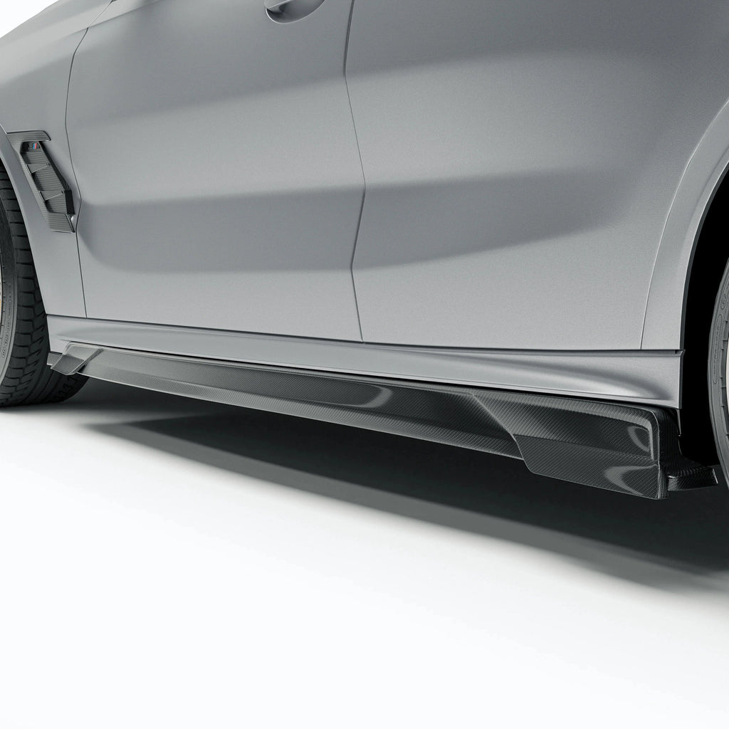Kies-Motorsports Revozport Revozport   Carbon Fiber Side Skirts for BMW X6M F96 LCI (2023+)