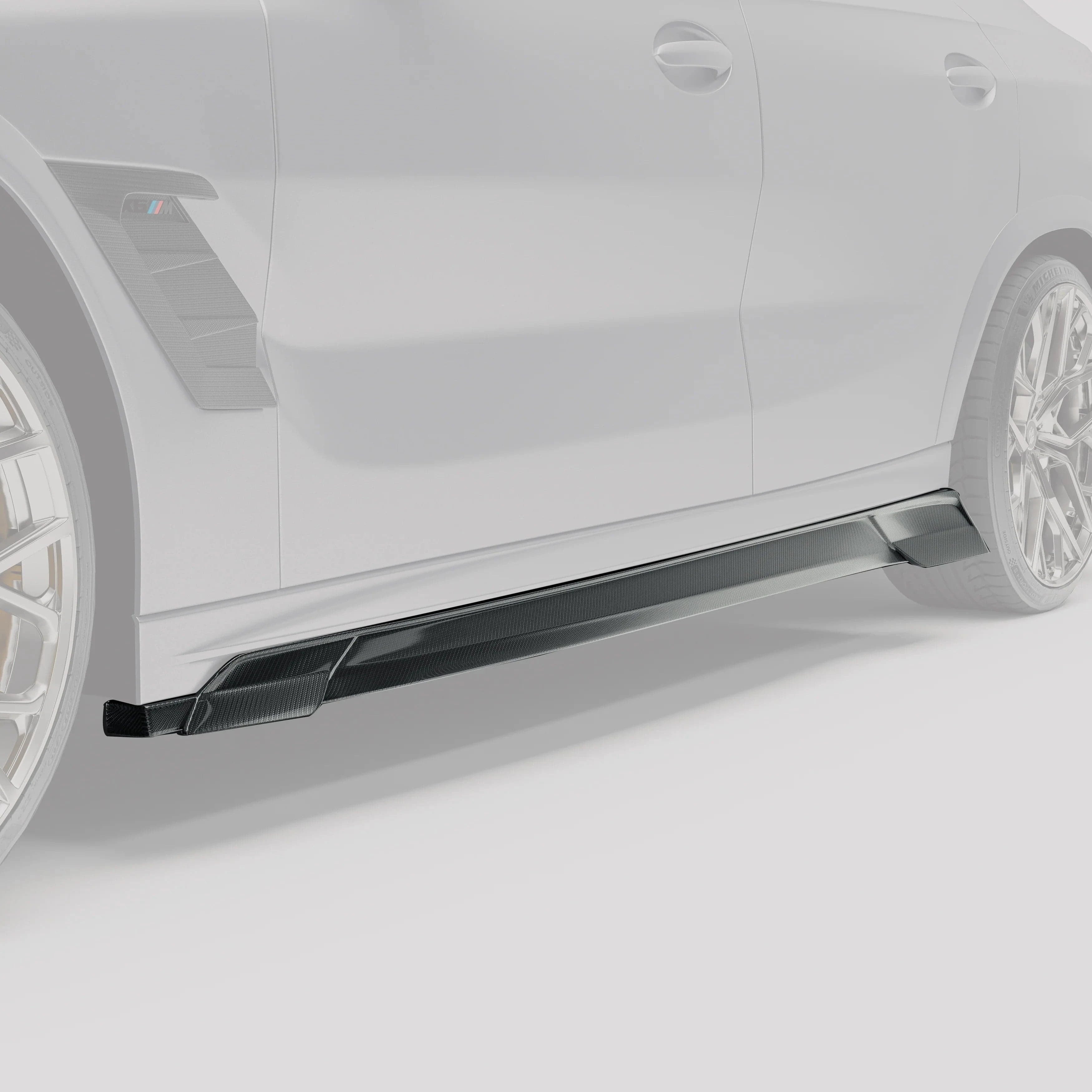 Kies-Motorsports Revozport Revozport   Carbon Fiber Side Skirts for BMW X6M F96 LCI (2023+) Main image