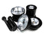 Kies-Motorsports Revshift Differential Bushing Set - BMW E36 80A (Street - Black) / 12mm (OEM/Standard)