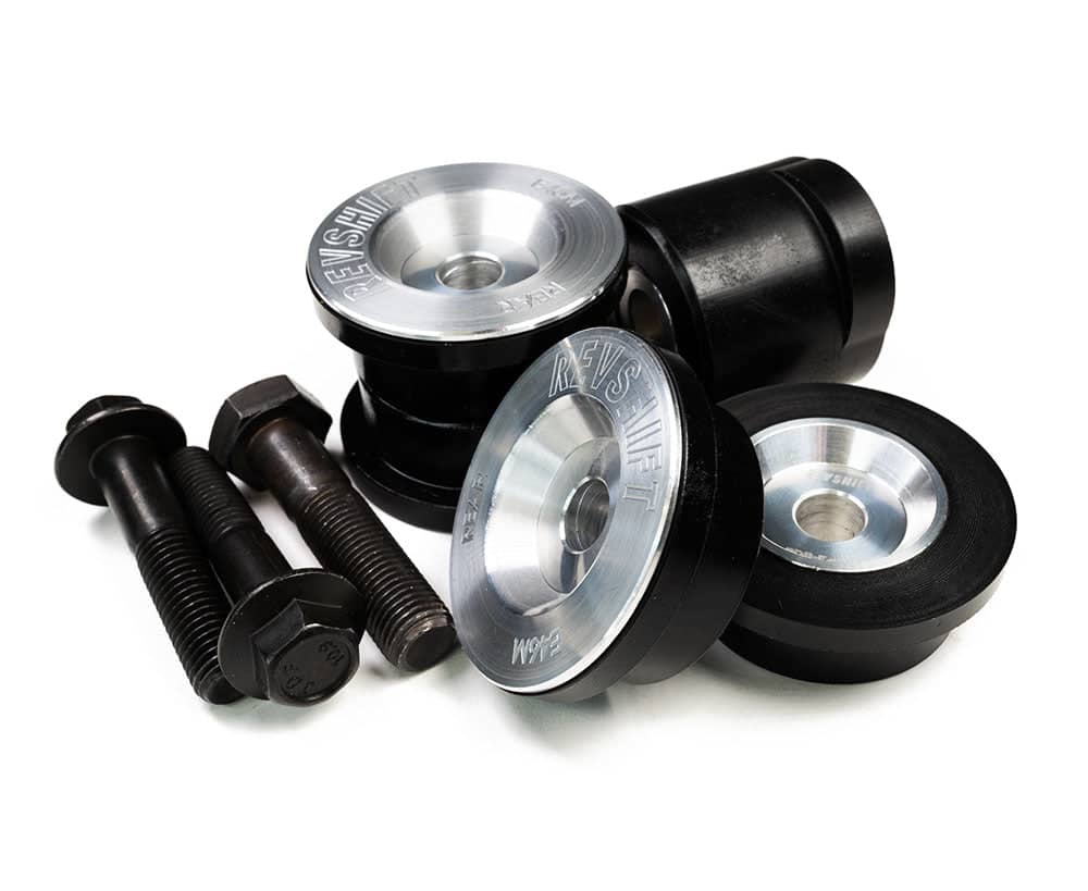 Kies-Motorsports Revshift Differential Bushing Set - BMW E46 M3 80A (Street - Black)