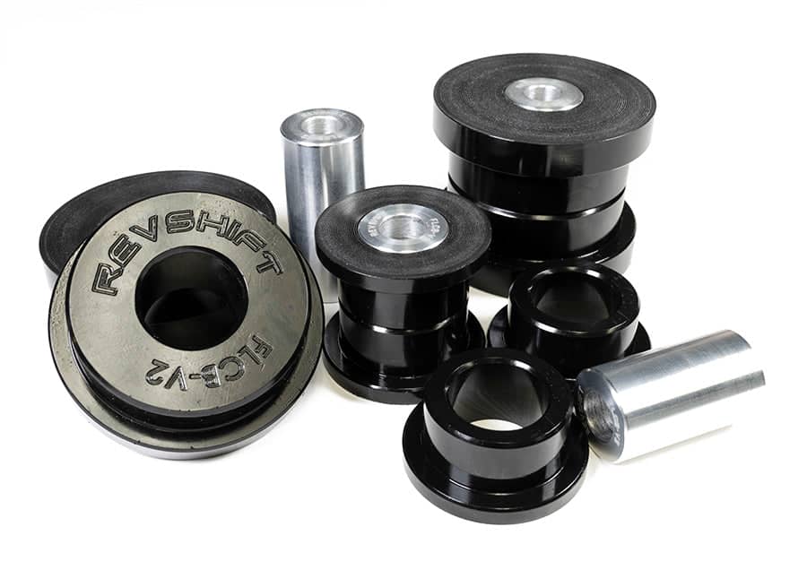 Kies-Motorsports Revshift Front Lower Control Arm Bushings - 2008-2015 Cadillac CTS / CTS-V (V2) 80A (Street - Black)