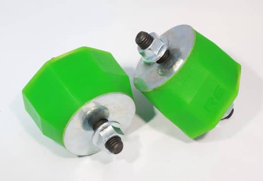 Kies-Motorsports Revshift Polyurethane Motor Mounts - BMW E30 M10 80A (Street - Black)