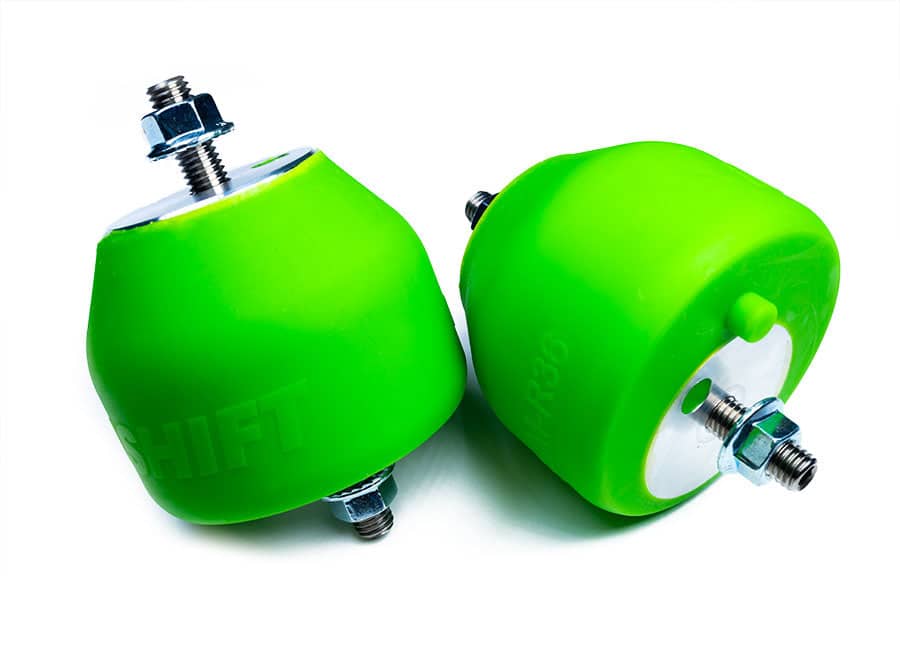 Kies-Motorsports Revshift Polyurethane Motor Mounts - BMW E36 / E46 /E9x M3 95A (Track - Green)
