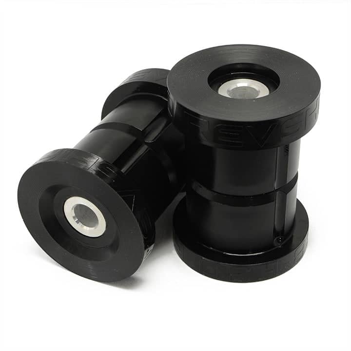 Kies-Motorsports Revshift Rear Subframe Bushings - BMW E36 318ti / Z3 80A (Street - Black) / Stock height