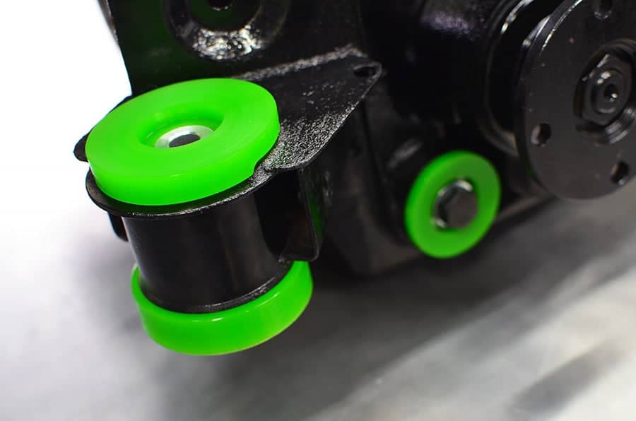 Kies-Motorsports Revshift Rear Subframe Bushings - BMW E36 95A (Track - Green)