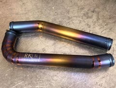 Kies-Motorsports RK Titanium RK Titanium BMW F80 / F82 (M3 / M4) Charge Air Cooler Reservoir Unpolished Colored / Gold