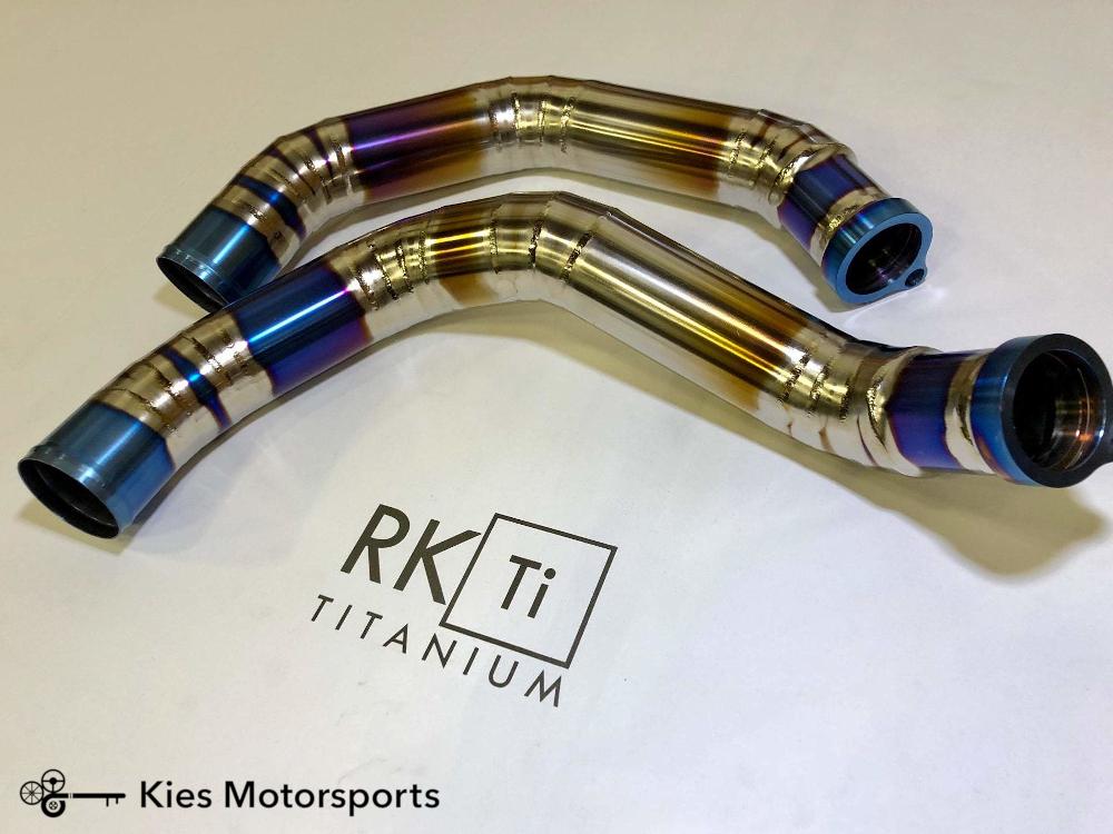 Kies-Motorsports RK Titanium RK Titanium BMW F80 / F82 (M3 / M4) Charge Pipe Kit Main image
