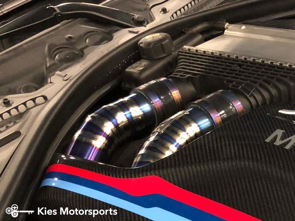 RK Titanium BMW F8X Charge Pipe Kit Secondary image
