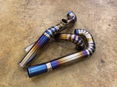 Kies-Motorsports RK Titanium RK Titanium BMW F80 / F82 (M3 / M4) Charge Pipe Kit Zebra Striping Option 1 / Gold