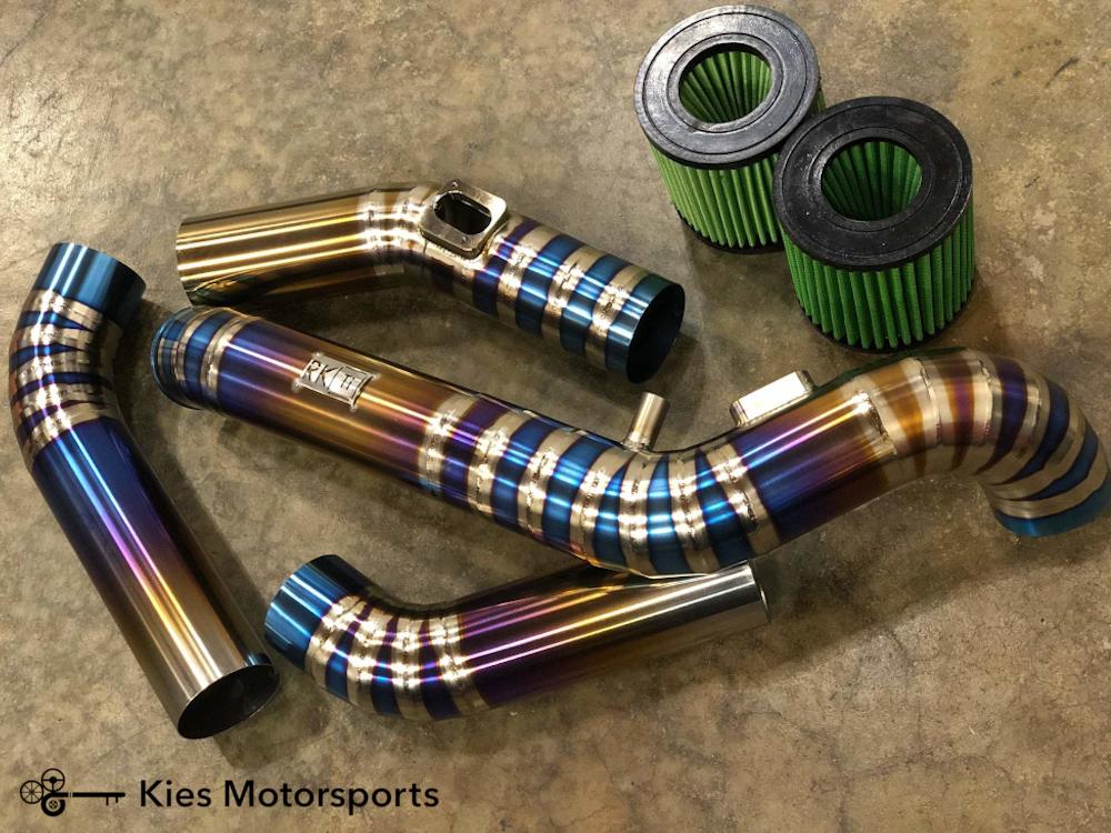 Kies-Motorsports RK Titanium RK Titanium BMW F80 / F82 (M3 / M4) Front Mount Intake V2 Main image