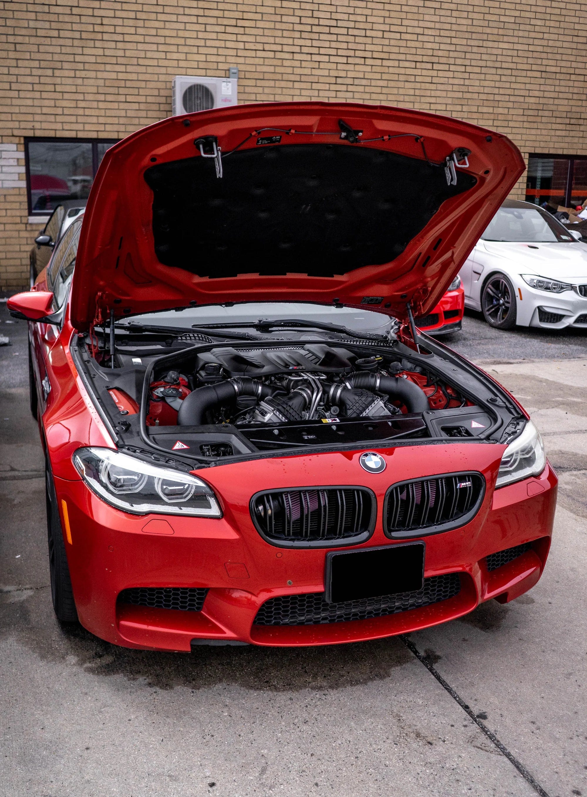 Kies-Motorsports RK TUNES BMW F series M5 / M6 Front Mount Intakes Main image