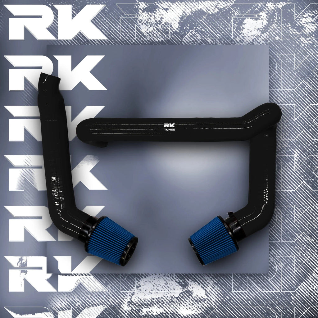 Kies-Motorsports RK TUNES BMW Front Mount Intakes for 2020+ G80 | G82 | G83 | G87 M2 | M3 | M4 | S58 Black / Blue