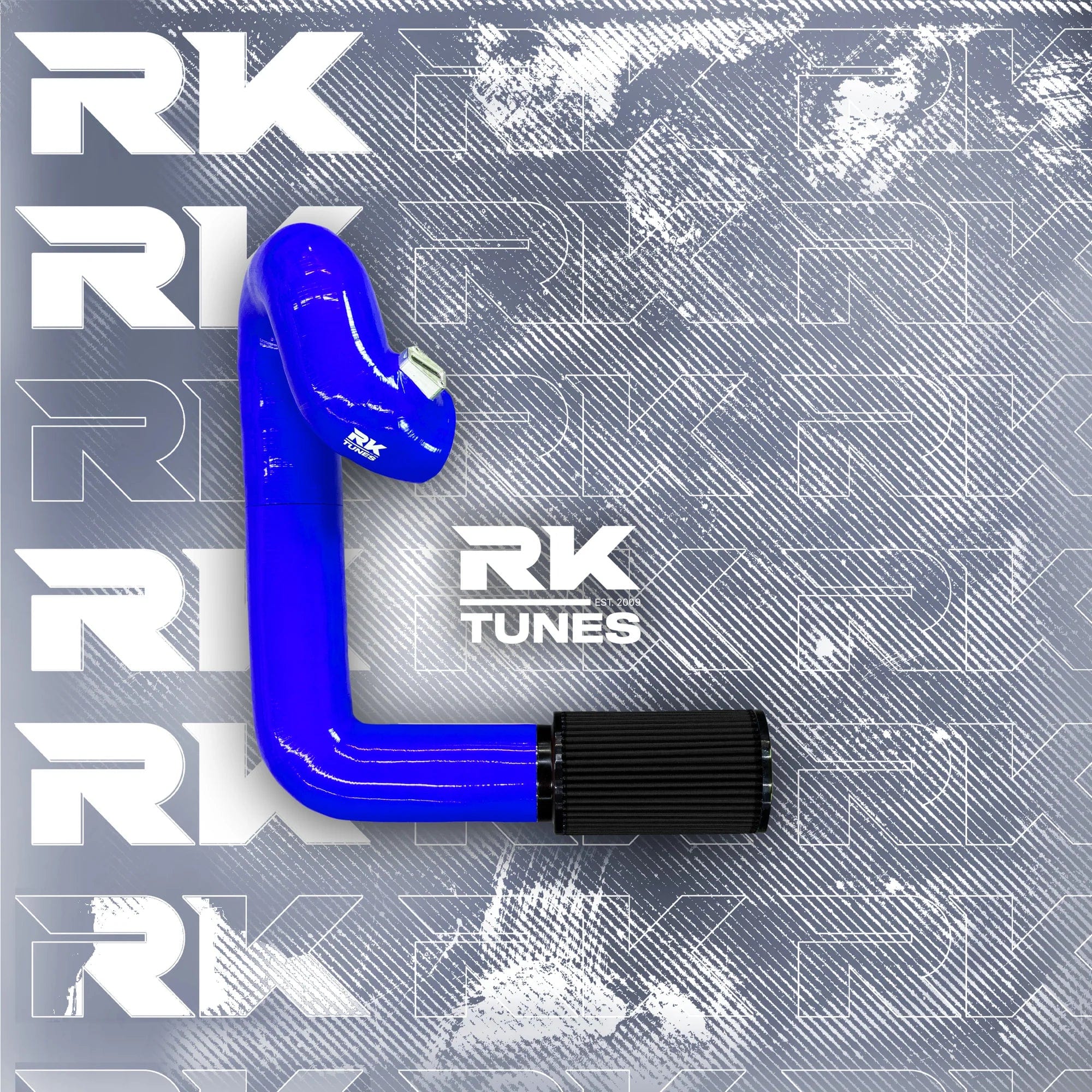 Kies-Motorsports RK TUNES BMW RK G-Series B58 Front Mount Intake Blue / Black