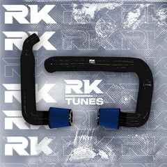 Kies-Motorsports RK TUNES BMW RK X3M / X4M front mount intakes Black / Blue