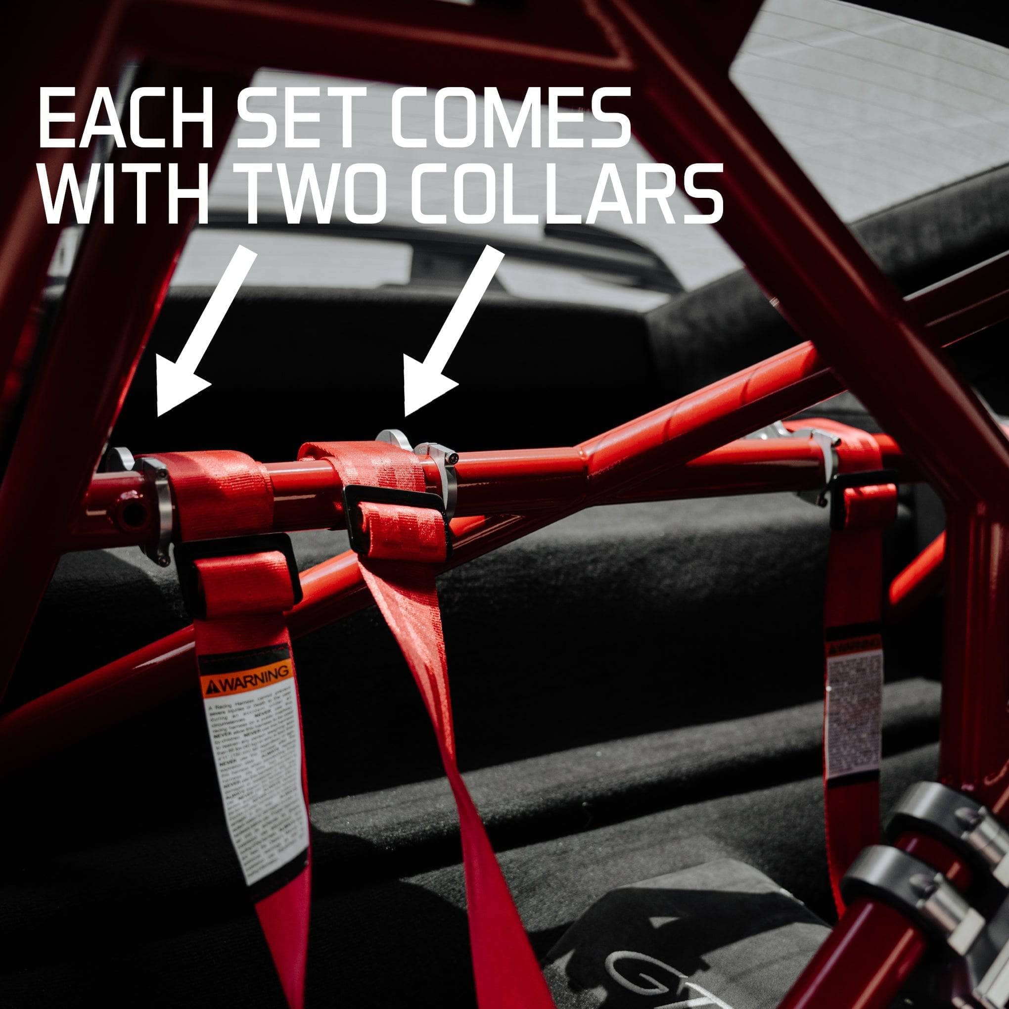 Kies-Motorsports RSpro RSpro Harness Collars - Clear