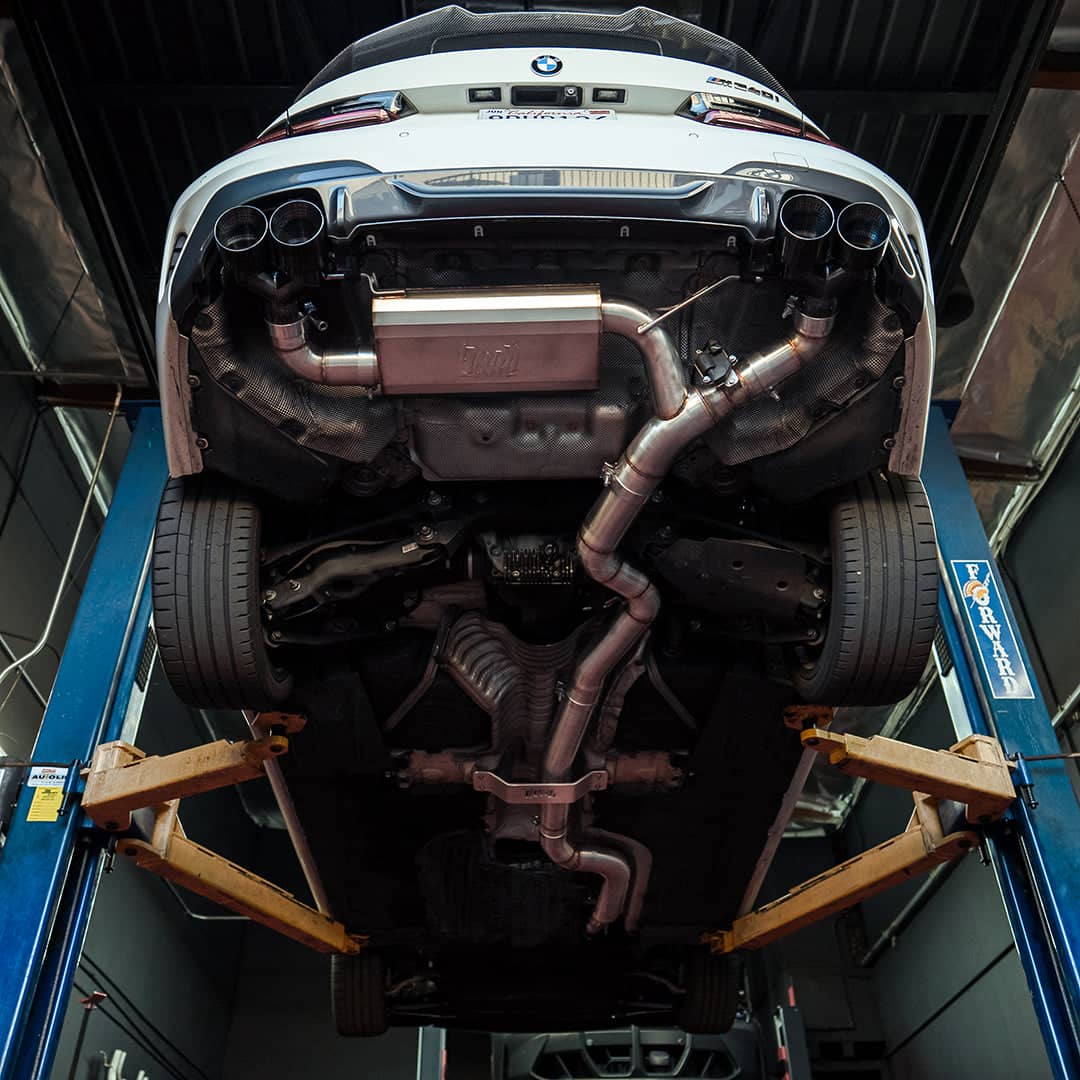 Kies-Motorsports Rvng RaceWorks Rvng 4” G2X GEN2/3 M340/M440i Valved Exhaust system