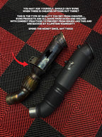 Kies-Motorsports Rvng RaceWorks Rvng 5" XL Flow Series B58 Downpipe for 1/2/3/4/5/7 Supra series rwd & xdrive – ALL GENERATIONS