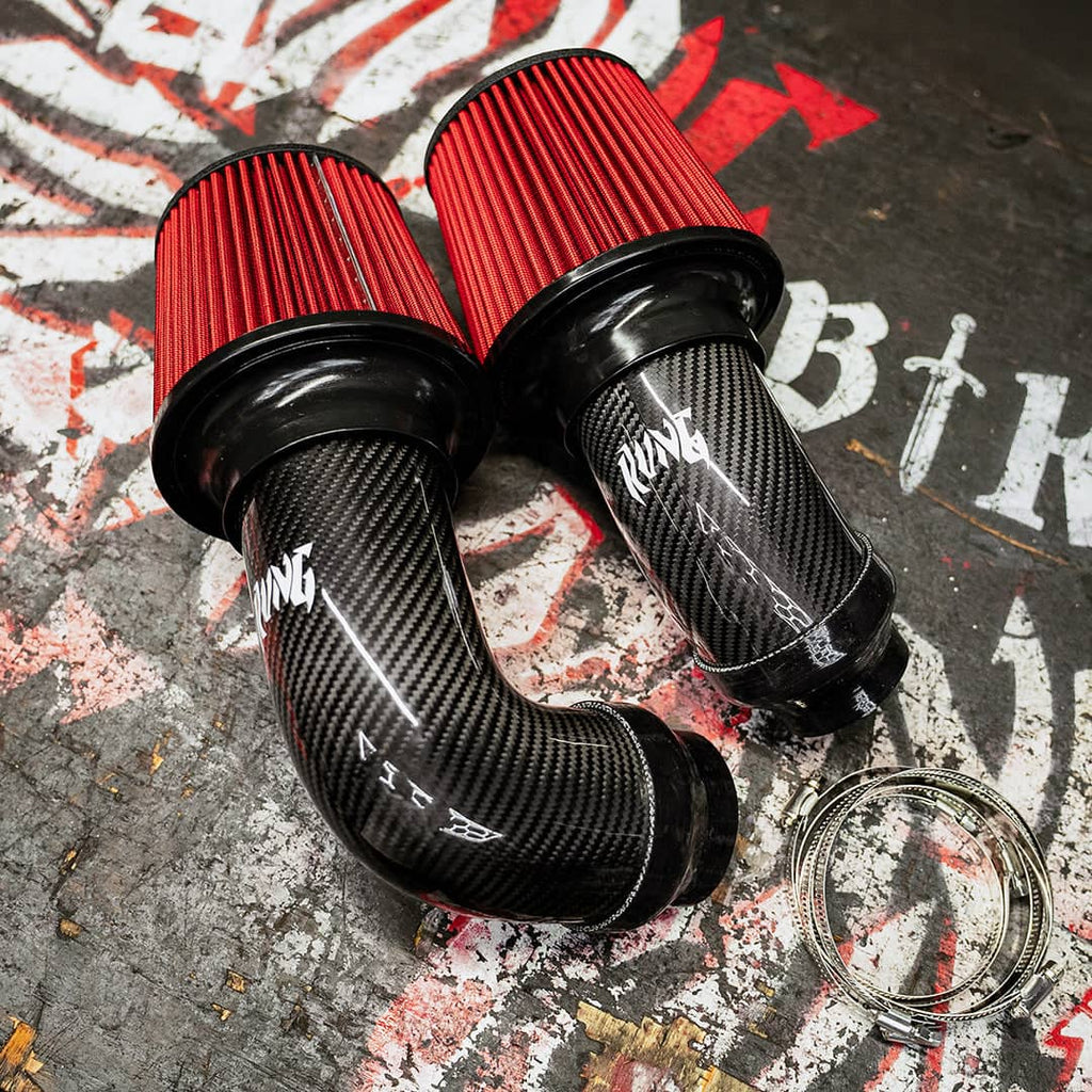 Kies-Motorsports Rvng RaceWorks Rvng Carbon Same Sided Dual Intake Kit (G80,G82,G87) S58