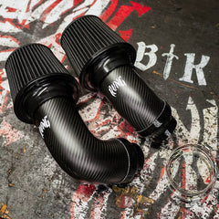 Kies-Motorsports Rvng RaceWorks Rvng Carbon Same Sided Dual Intake Kit (G80,G82,G87) S58