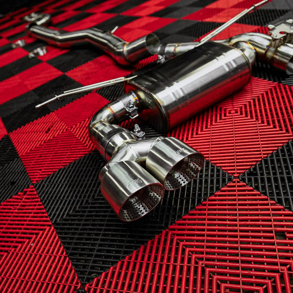 Kies-Motorsports Rvng RaceWorks Rvng Designed 4” True Single Valved Exhaust System (F80 M3/F82 M4)
