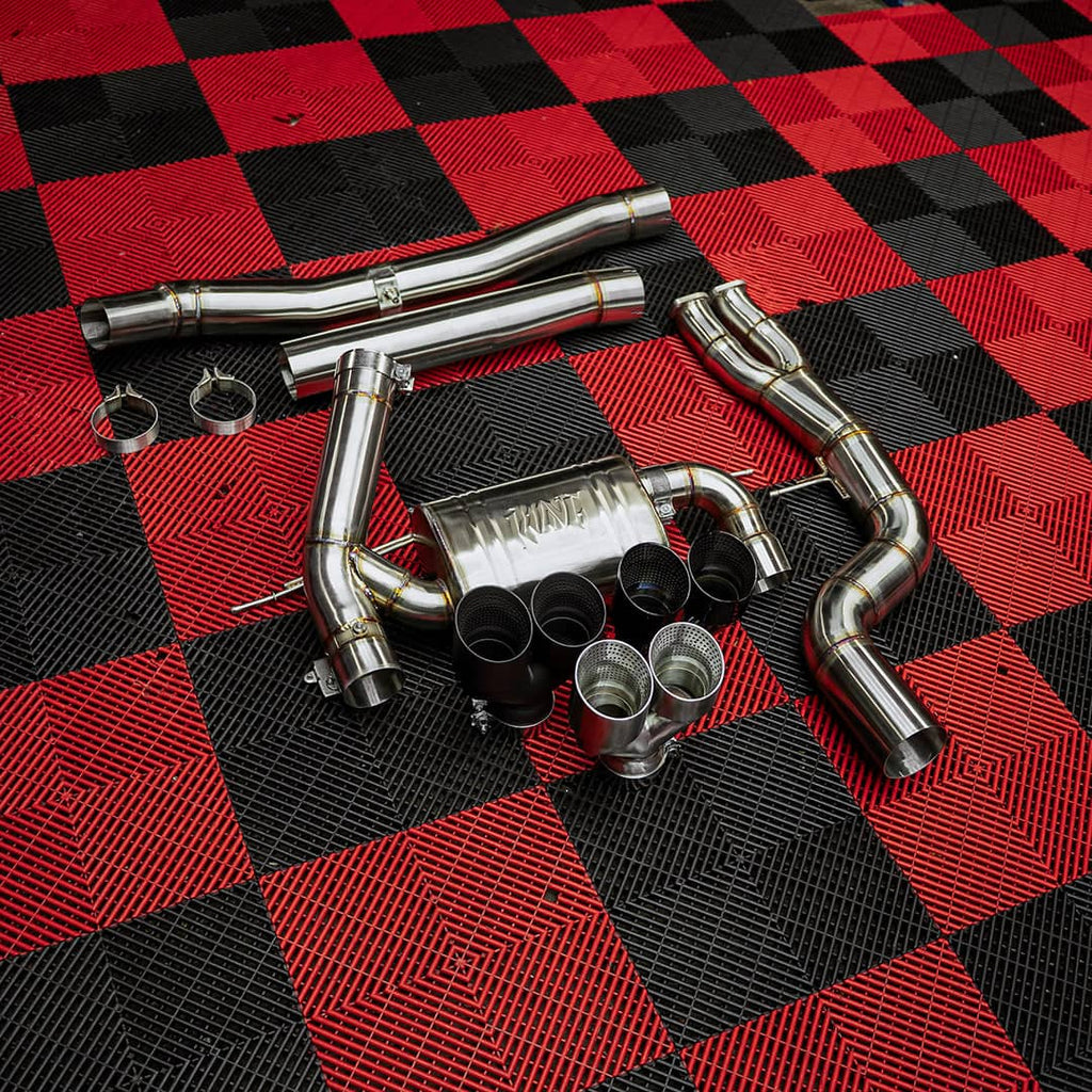 Kies-Motorsports Rvng RaceWorks Rvng Designed 4” True Single Valved Exhaust System (F80 M3/F82 M4)