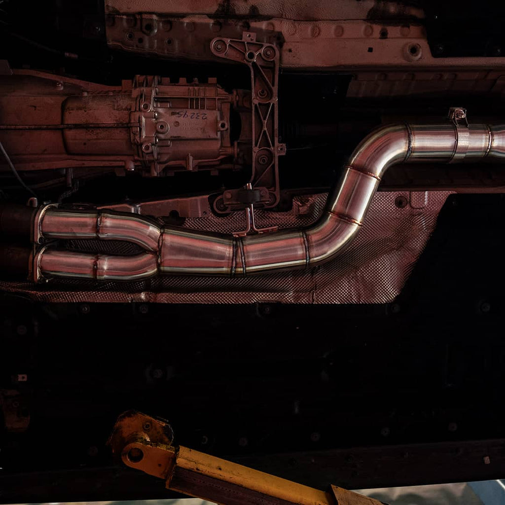 Kies-Motorsports Rvng RaceWorks Rvng Designed 4” True Single Valved Exhaust System (F80 M3/F82 M4)