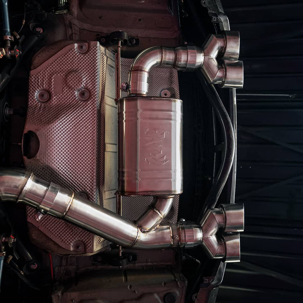 Kies-Motorsports Rvng RaceWorks Rvng Designed 4” True Single Valved Exhaust System (F80 M3/F82 M4)