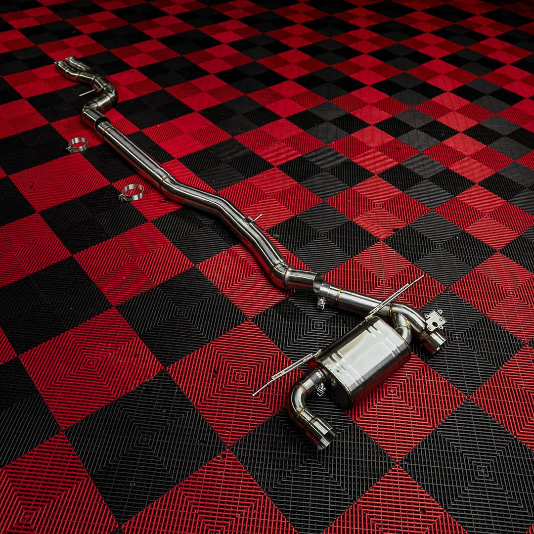 Kies-Motorsports Rvng RaceWorks Rvng Designed 4” True Single Valved Exhaust System (F80 M3/F82 M4)
