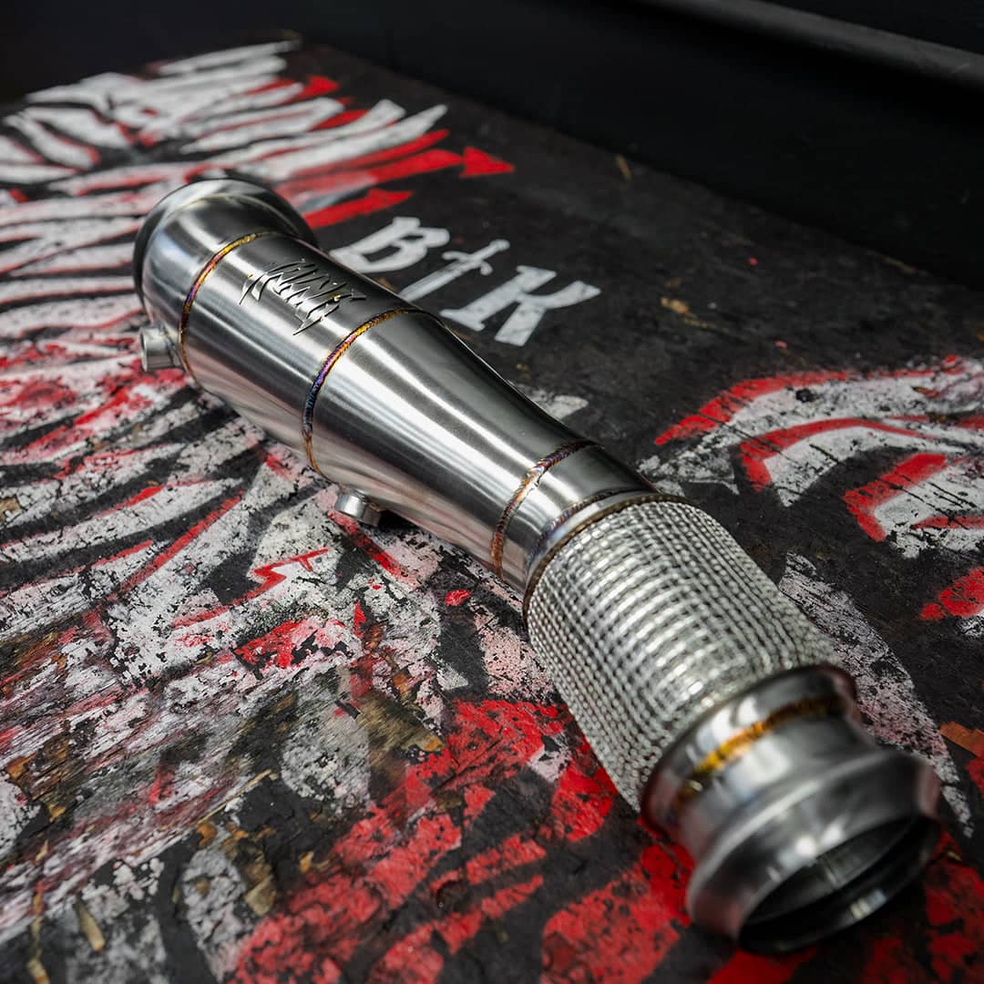 Kies-Motorsports Rvng RaceWorks Rvng F & G series B46/B48 US MODEL Downpipe Uncoated