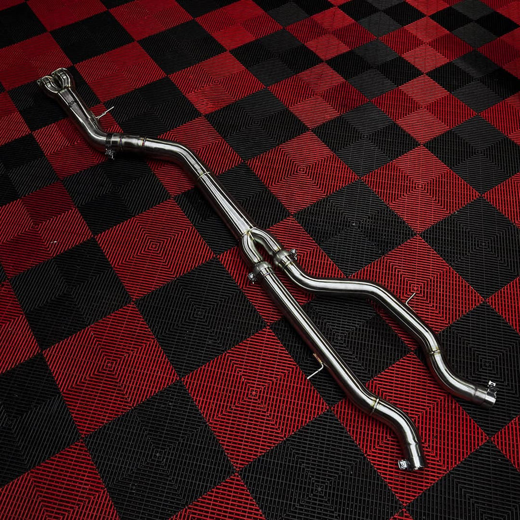 Kies-Motorsports Rvng RaceWorks Rvng (F80/F82) 4” S55 Single Mid Pipe F80/F82