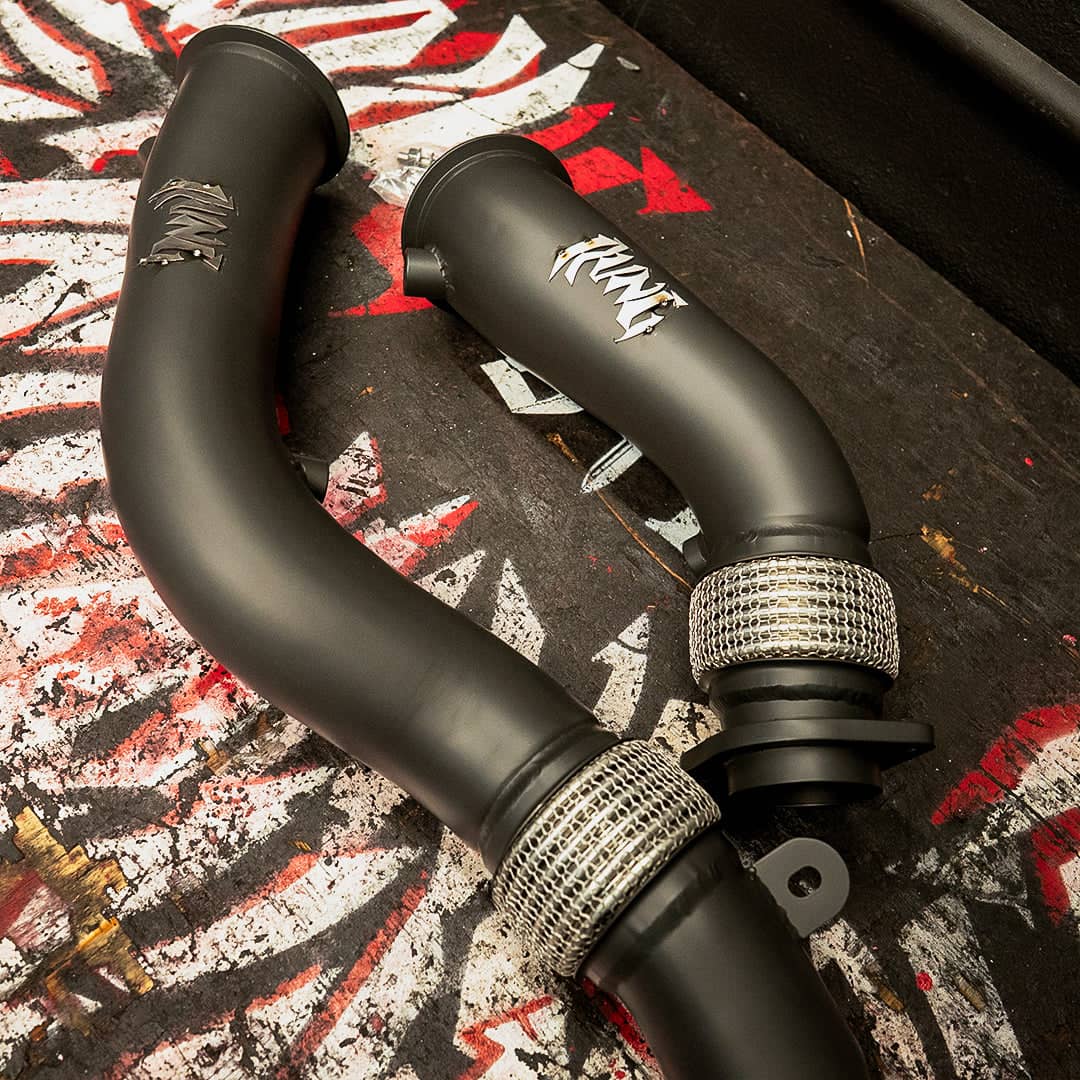 Kies-Motorsports Rvng RaceWorks Rvng (F80/F82/F87) S55 3.5' XL Flow Series Catless Downpipes