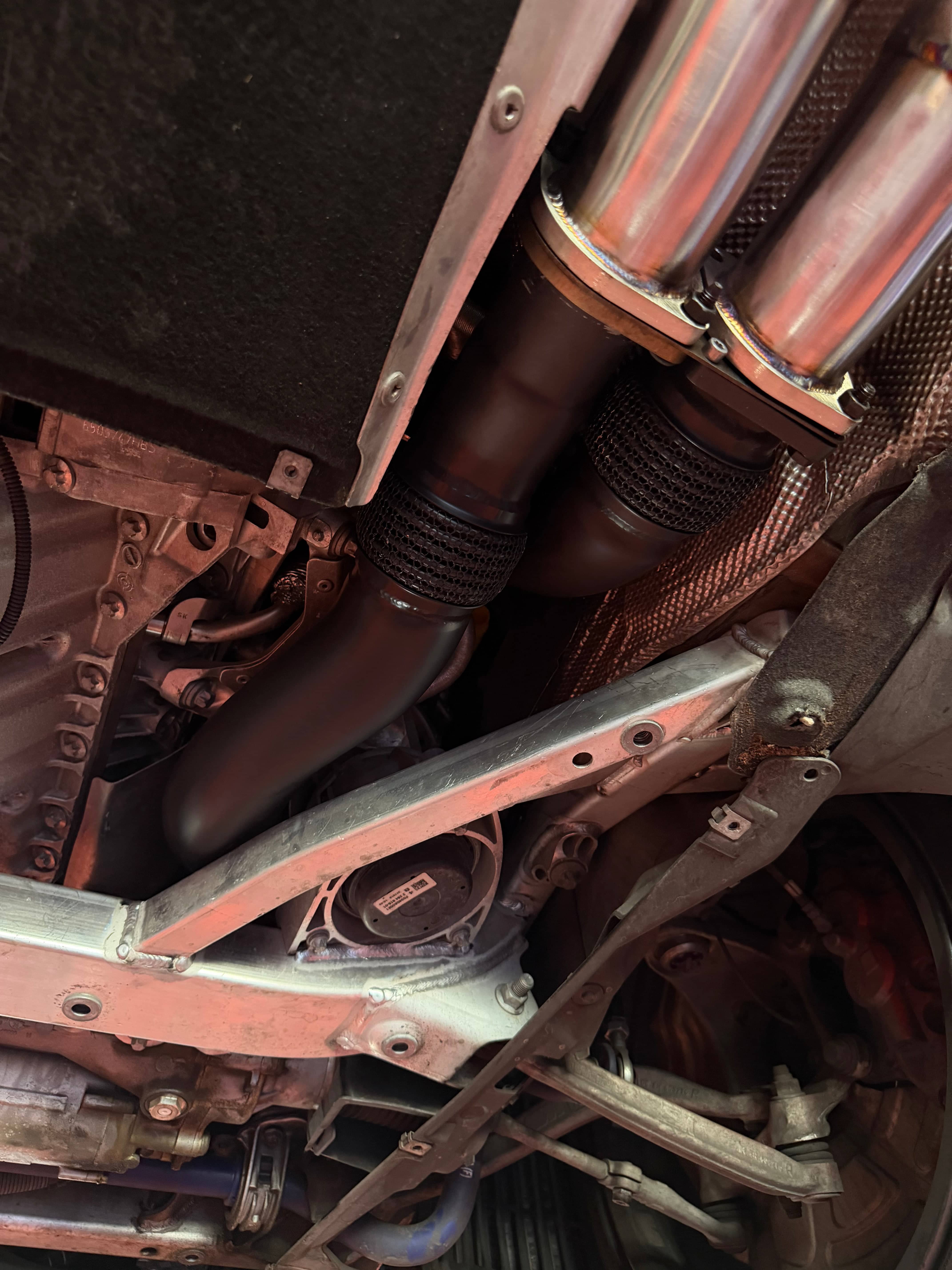 Kies-Motorsports Rvng RaceWorks Rvng (F80/F82/F87) S55 3.5' XL Flow Series Catless Downpipes
