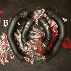 Kies-Motorsports Rvng RaceWorks Rvng (F90,F91,F92,F93) M5 & M8 S63 XL Flow Series 3.5” inlet Downpipes
