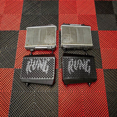 Kies-Motorsports Rvng RaceWorks Rvng (G80,G82,G87) S58 Auxilary Coolers w/ Built in Rock Guard