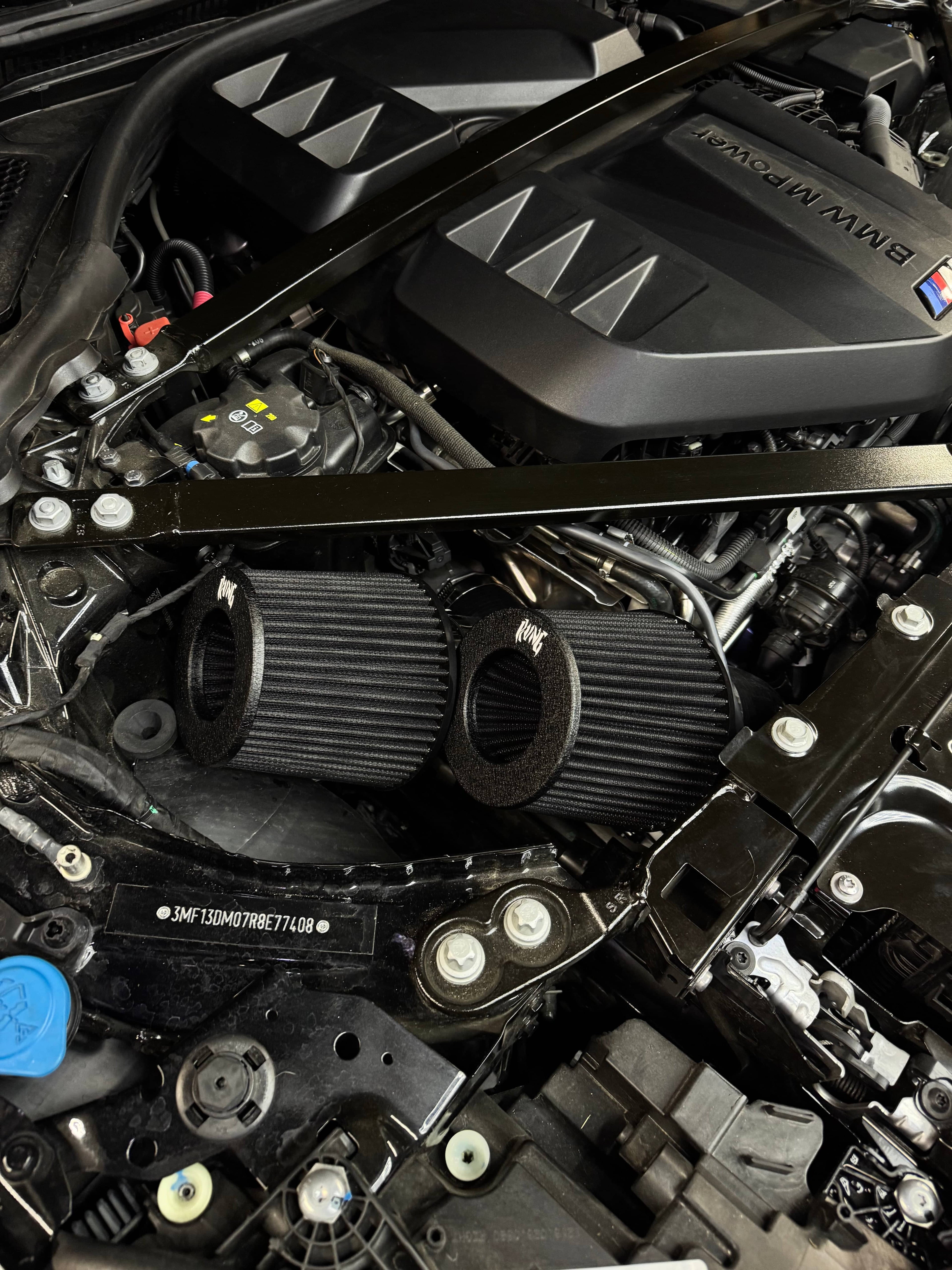 Kies-Motorsports Rvng RaceWorks Rvng (G80,G82,G87) S58 Same Sided Dual Intake Kit