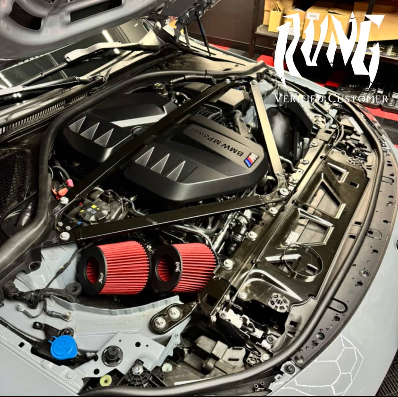 Kies-Motorsports Rvng RaceWorks Rvng (G80,G82,G87) S58 Same Sided Dual Intake Kit