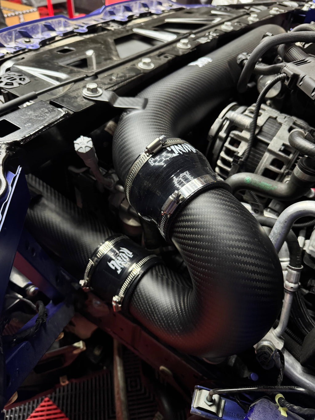 Kies-Motorsports Rvng RaceWorks Rvng (G80,G82,G87) V2 S58 Full Carbon Front Mount Intake Kit
