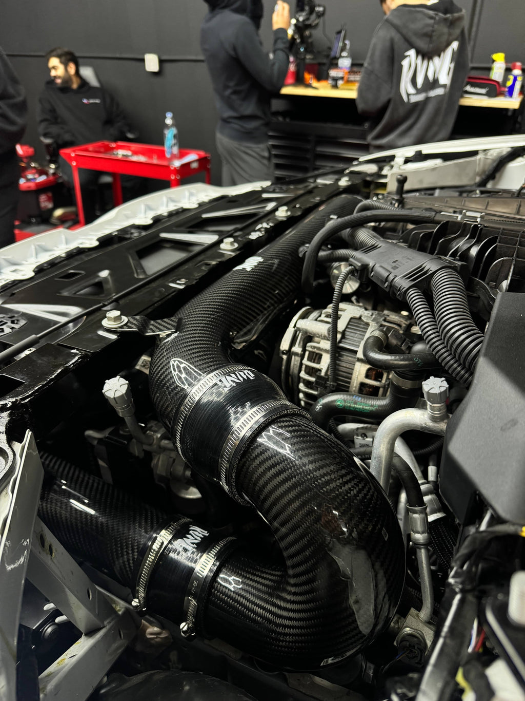Kies-Motorsports Rvng RaceWorks Rvng (G80,G82,G87) V2 S58 Full Carbon Front Mount Intake Kit