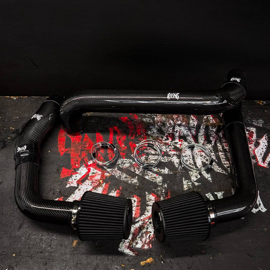 Kies-Motorsports Rvng RaceWorks Rvng (G80,G82,G87) V2 S58 Full Carbon Front Mount Intake Kit
