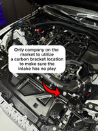 Kies-Motorsports Rvng RaceWorks Rvng (G80,G82,G87) V2 S58 Full Carbon Front Mount Intake Kit