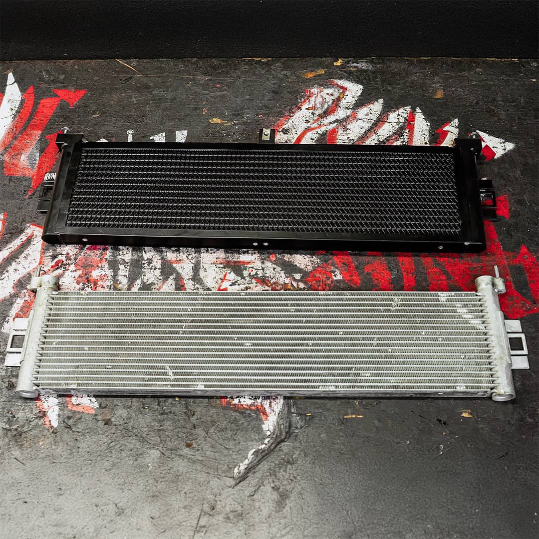 Kies-Motorsports Rvng RaceWorks Rvng G8X/S58 Upgraded Engine Oil Cooler w/ Built In Guard